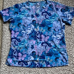 Uniform Advantage butter-soft ladies scrub top